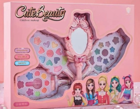 JUEGO SET DE MAQUILLAJE PARA NIÑAS CUTE